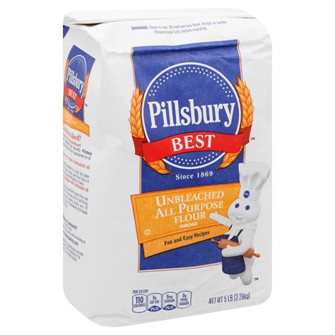 Pillsbury Best Unbleached All Purpose Flour 5 Lb 8 Pack Stockupexpress