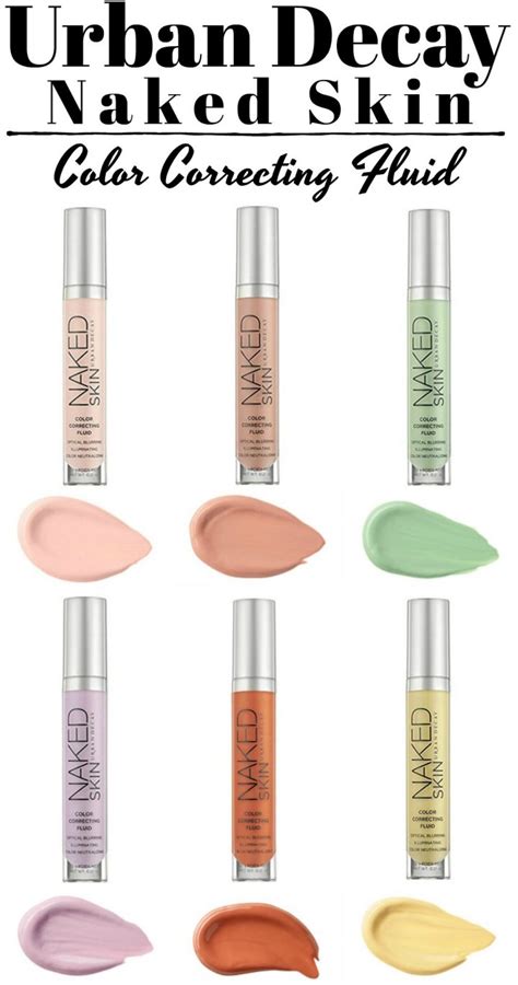 Urban Decay Naked Skin Color Correcting Fluid Makeup Cosmetics