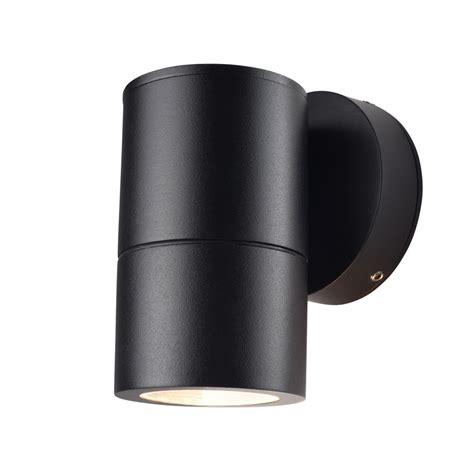 Elipta Compact Outdoor Wall Downlight Black 12v Mr16