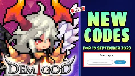 New Demigod Idle Redeem Code 19 September 2023 Demigod Idle Rise