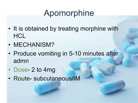 Emetics And Antiemetics Ppt