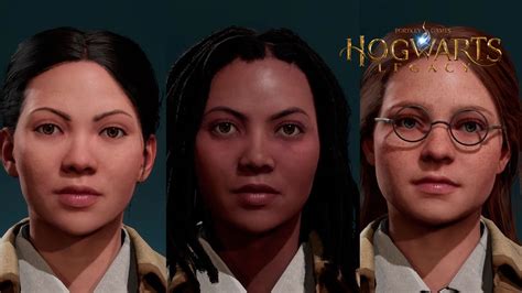 Hogwarts Legacy Female Characters Creation Youtube