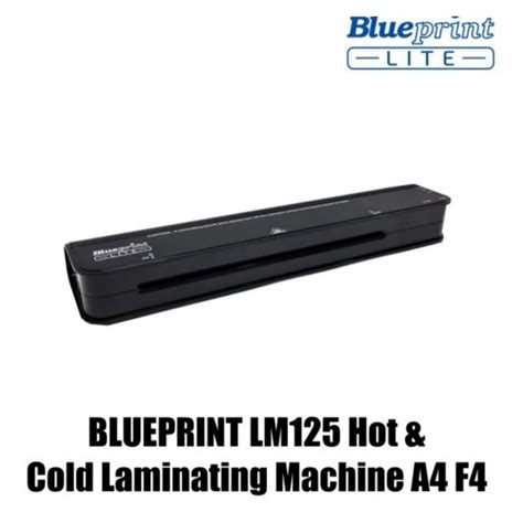 Jual Mesin Laminating Hot Cold Ukuran A4 F4 Blueprint LM 125 Shopee