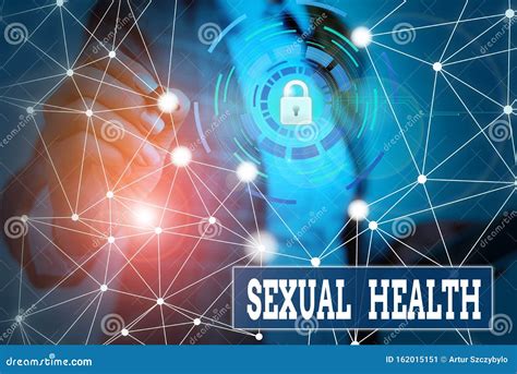 Text Sign Showing Sexual Health Conceptual Photo Positive And