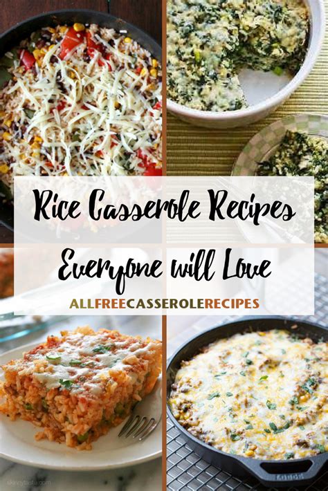 30+ Rice Casserole Recipes Everyone will Love | AllFreeCasseroleRecipes.com