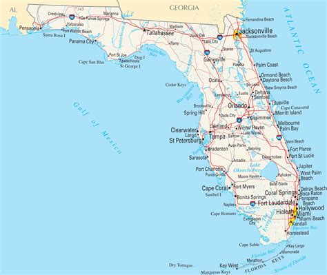 MAP: MAP OF FLORIDA