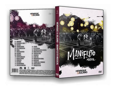 Dvd Henrique Juliano Manifesto Musical Personalizado Mercadolivre