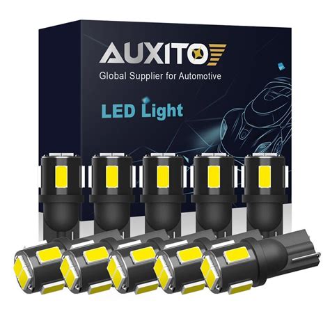 X Auxito T Led License Plate Light Car Interior Bulbs White