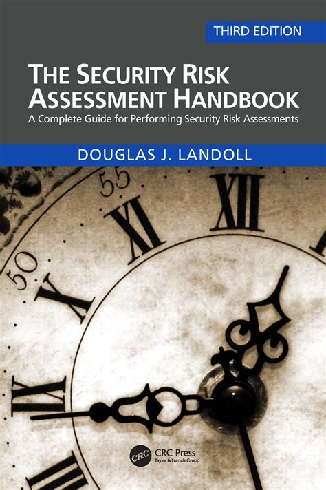 The Security Risk Assessment Handbook Rd Edition Annex Bookstore