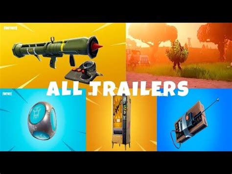 Todos Los Trailers De Fortnite Youtube