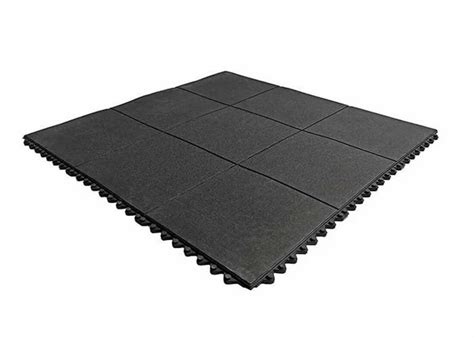 Black Gym Floor Rubber Mat Square At Rs 720piece In Panachikkad Id