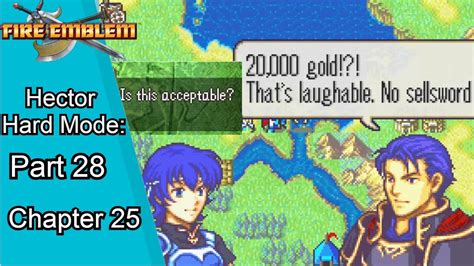 Let S Play Fire Emblem The Blazing Sword Hector Hard Mode Part The