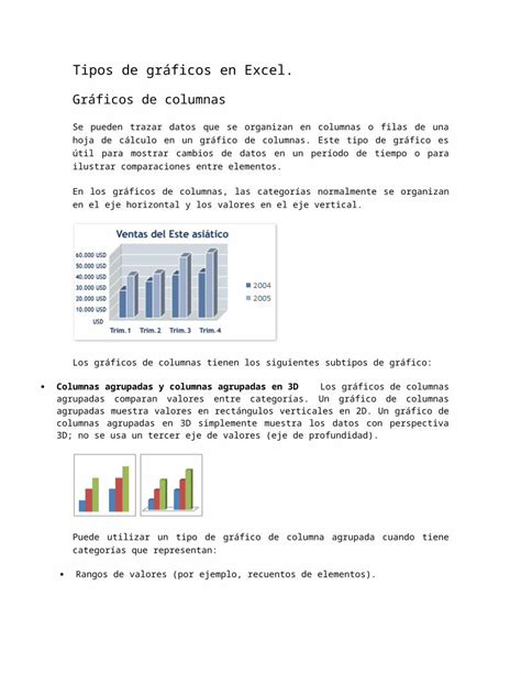 DOCX Tipos de gráficos en excel DOKUMEN TIPS