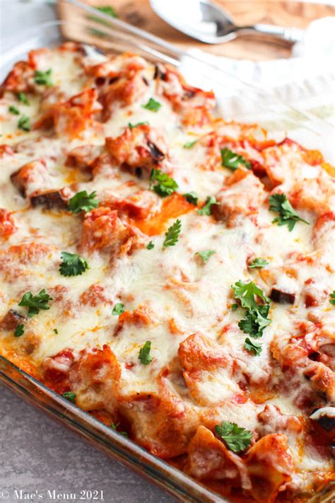 Baked Italian Sausage Casserole With Ricotta Cheese Mae S Menu