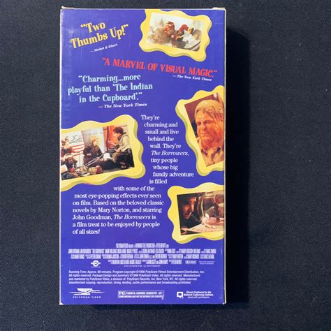 Vhs The Borrowers 1998 John Goodman Jim Broadbent Mark