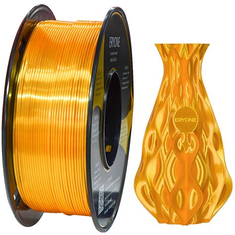 Eryone Ultra Silk Gold Pla D Printer Filament Mm Dimensional