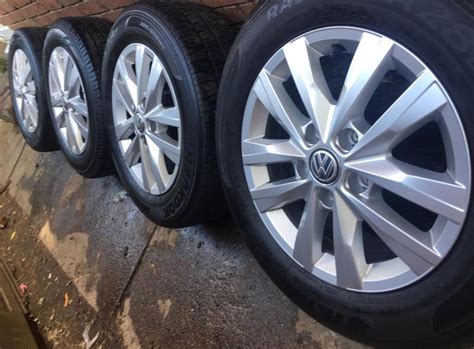 Brand New Genuine Vw Transporter T T Sportline Alloy Wheels