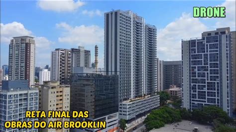 Drone Na Av Santo Amaro Reta Final Das Obras Do Air Brooklin E