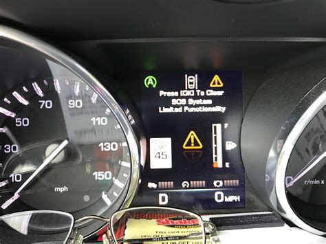 Yellow Warning Limited SOS Functionality Discovery Sport Forum