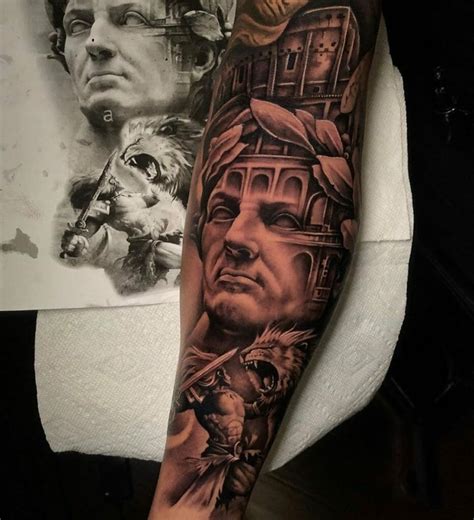 101 Amazing Gladiator Tattoos You Have Never Seen Before Outsons