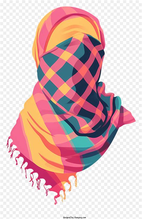 Lenço Keffiyeh Mulher Fechar png transparente grátis