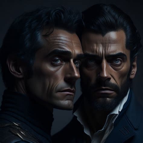 Jean Valjean and Javert : r/leonardoai