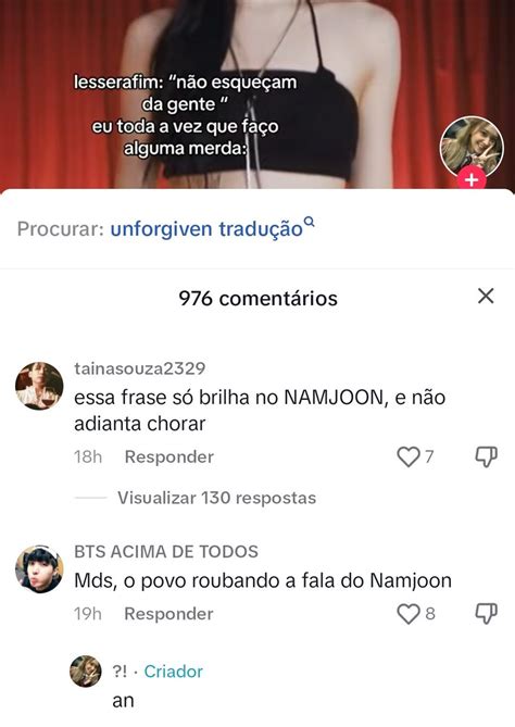 todo dia army passando vergonha on Twitter sem comentários pra isso