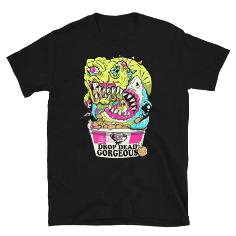DROP DEAD GORGEOUS Nom Nom Nom Emo Screamo Post Hardcore Band T