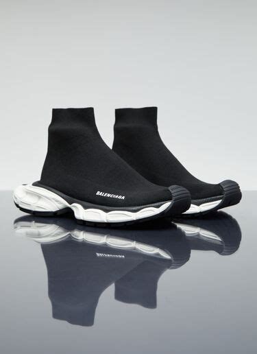 Balenciaga Women S 3xl Knit Sock Sneakers In Black Ln Cc®