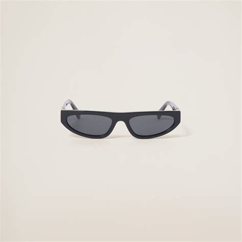 Slate Gray Lenses Miu Glimpse Sunglasses Miu Miu