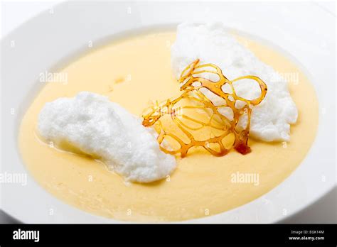 Floating Islands Fluffy Poached Meringue On A Lake Of Custard Made