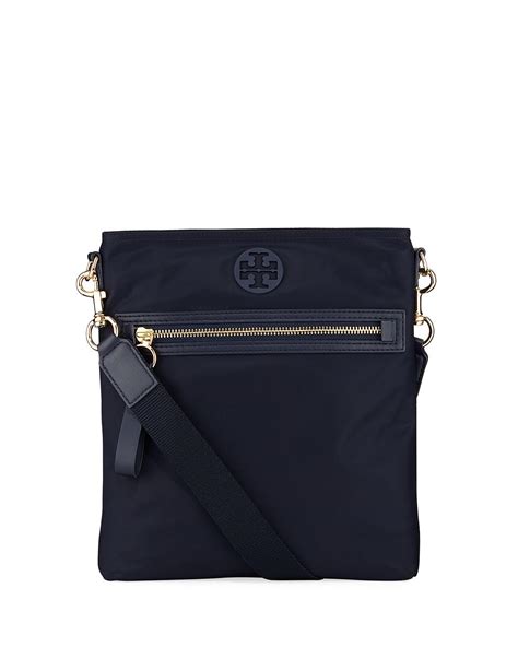 Tory Burch Tilda Nylon Crossbody Bag Navy Paul Smith