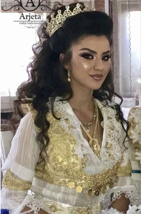 Albanian Bride In Traditional Clothing Traditional Outfits Drake Lace