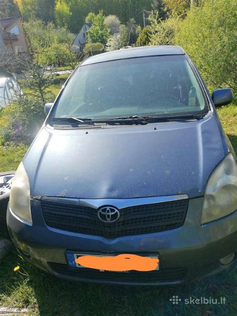 Parduodamas Auto Toyota Corolla Verso Skelbiu Lt