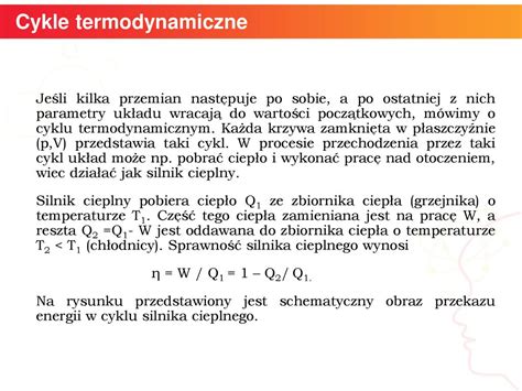 Termodynamika Podsumowanie Wiadomo Ci Magdalena Staszel Ppt Pobierz