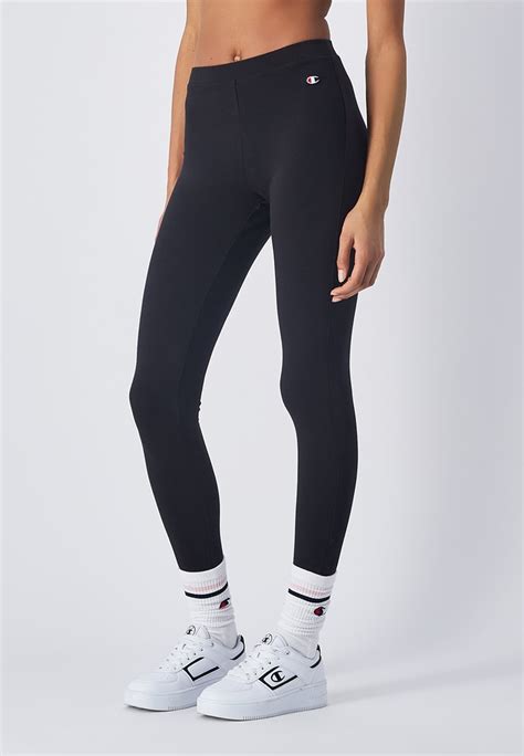 Champion Icons Leggings Strümpfe Blackschwarz Zalandode