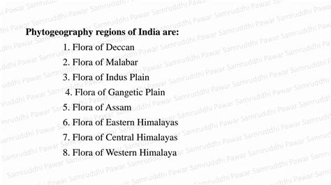 SOLUTION: Phytogeography regions of india - Studypool