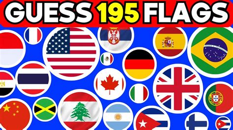 Can You Guess All 195 Flags In Just 3 Seconds 🚩🌍the Ultimate Flag Quiz