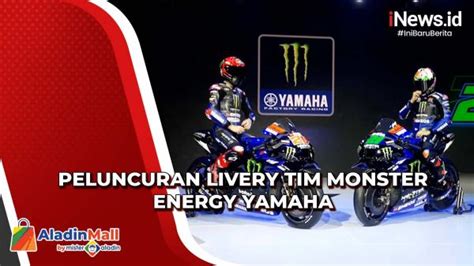 Tim Monster Energy Yamaha Luncurkan Livery Baru Begini Penampakannya