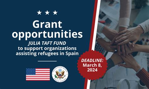 Notice Of Funding Opportunity NOFO Julia Taft Refugee Fund 2024 U