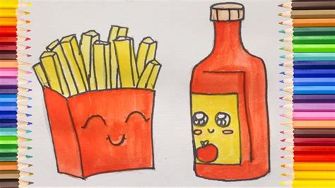 Patatas Fritas Dibujo Dibujos Papas Fritas Gui O Cara Personaje De