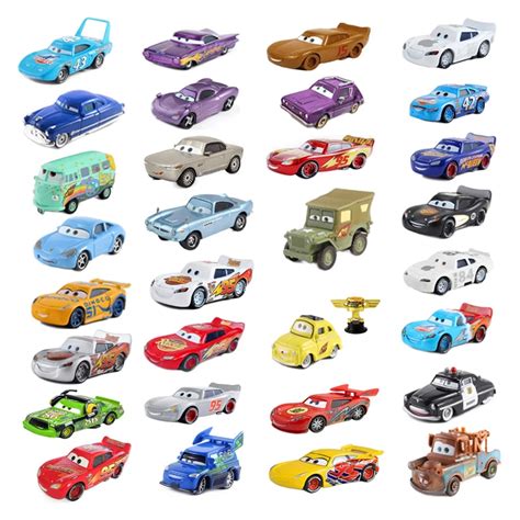 Disney Pixar Cars Coche De Juguete De Aleaci N Para Ni Os Modelo Rayo