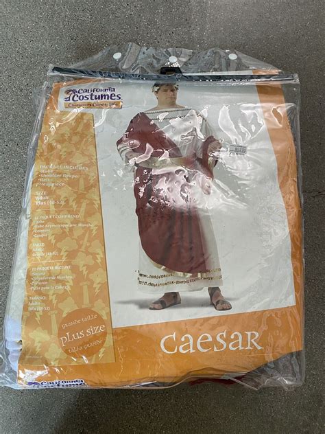 Caesar Greek Toga Costume Adult Plus Size Gem