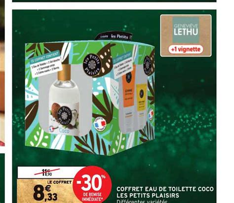 Promo Coffret Eau De Toilette Coco Les Petits Plaisirs De Remise