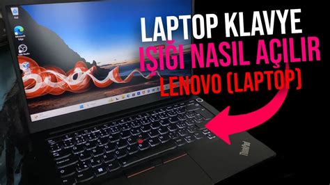 LAPTOP KLAVYE IŞIĞI NASIL AÇILIR Lenovo Klavyede Işık Açma YouTube