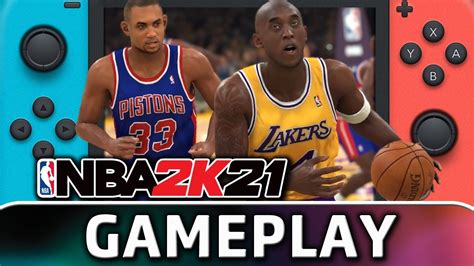 Nba 2k21 Nintendo Switch Gameplay Youtube