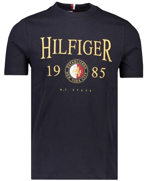 Tommy Hilfiger Korte Mouw T Shirt Blauw T Shirt Kopen Hans Voortman