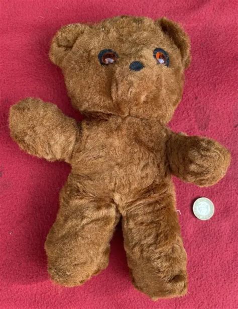 Vintage Chad Valley Soft Teddy Bear Toy Not Jointed