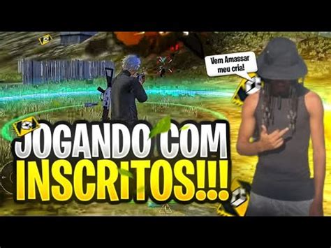 Free Fire Ao Vivo X X Sala Personalizadajogando Inscritos