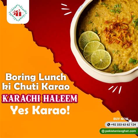 KARACHI HALEEM | Online food, Karachi, Lunch